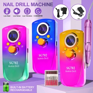 Perceuse à ongles électrique haute puissance 35000 tr/min, machine professionnelle de polissage de gel pour manucure - Product Image 3