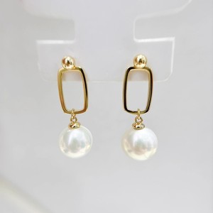 Accessoires en perles DIY, argent S925, boucles d'oreilles pendantes simples et tendance avec perles rondes de 9 à 13 mm, support vide 22626 avec clou d'oreille - Product Image 3