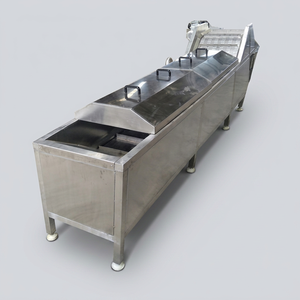 <b>Large</b>-Capacity Chicken Feet Horizontal Yellow Skin Removal Machine Continuous Chicken Feet Processing Production Line - Product Image 1