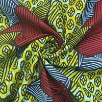 Tela de cera con estampado africano, tela de estampado de cera, estilo java, venta al por mayor