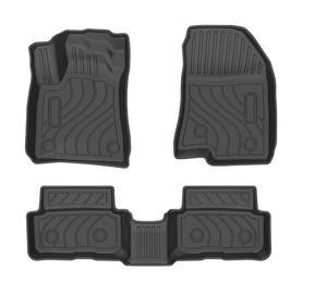 Tapis de sol de voiture <span class=keywords><strong>Dacia</strong></span> <span class=keywords><strong>Sandero</strong></span> TPE 2020-2023, sur mesure, moulés en 3D, couverture complète, imperméables, toutes saisons - Product Image 2