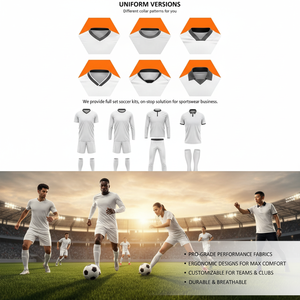 Formelles Fußballtrikot-Set mit V-Ausschnitt und Shorts, personalisierte Anpassung, OEM, verbesserte Ausführung, Direktverkauf ab Werk. - Product Image 2