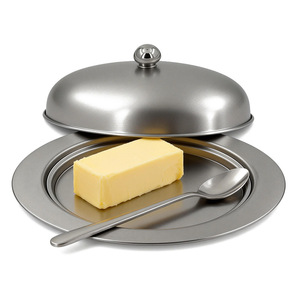 Boîte à <span class=keywords><strong>beurre</strong></span> en acier inoxydable de style européen, plat à <span class=keywords><strong>beurre</strong></span> pour dîner, boîte à pâtisserie, boîte à fromage et à pain pour <span class=keywords><strong>la</strong></span> <span class=keywords><strong>cuisine</strong></span> occidentale, pour <span class=keywords><strong>restaurant</strong></span> - Product Image 3
