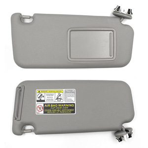 แผงบังแดดรถยนต์โตโยต้า RAV4 รุ่น 74310-42451-B2 สีเทา ด้านหลัง ทำจาก PVC สีทึบ - Product Image 2