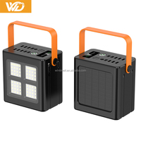 Station d'alimentation portable à charge rapide pour l'extérieur, 120000 mAh, haute capacité, 22,5 W, avec lumière LED, support micro USB, banques d'alimentation 120000 mAh
