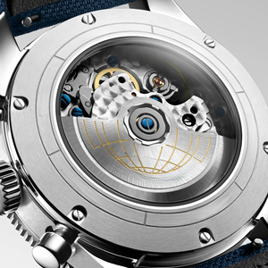 Reloj Deportivo Cronógrafo para Hombre, Caja de Acero Inoxidable, Bisel Giratorio con Marcadores Luminosos, 3 Subesferas, Mecánico, Longinesing - Product Image 6