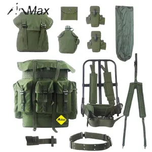 AKmax ALICE Bags Full Webbing Equipment Olive Green Tactical Jungle Pack Tiger Outdoor Camping Backpack Equipment