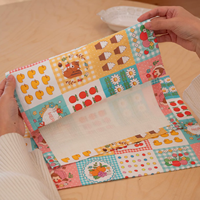 Napperons de table en tissu 100 % coton, imprimé patchwork coloré, lavables, double face, pour la vente en gros et la décoration intérieure