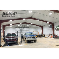 Entrepôt préfabriqué en structure métallique conçu sur mesure, installation rapide, pour ateliers et usines