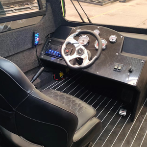 Bateau amphibie à coque en caoutchouc de 300 CV, capacité de charge de 1,0 t pour l'entretien des parcs éoliens et la culture agricole et pêchère - Product Image 5