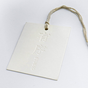 Factory Direct Sale Free Design Customizable Printed Logo &amp; Brand Name Hang <strong>Tag</strong> Garment Paper Hang <strong>Tags</strong> for Clothing - Product Image 3