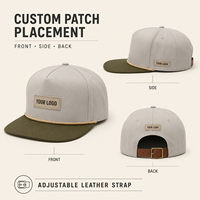 Gorra Snapback Personalizada de 5 Paneles con Logotipo Bordado en 3D, Visera Plana, Ajustable, Estilo Urbano, Proveedor Mayorista