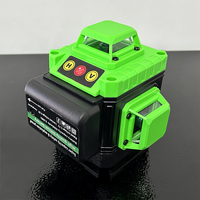 Niveau laser 4D à 16 lignes de haute précision, lignes verticales et horizontales, faisceau laser vert pour la décoration de la maison