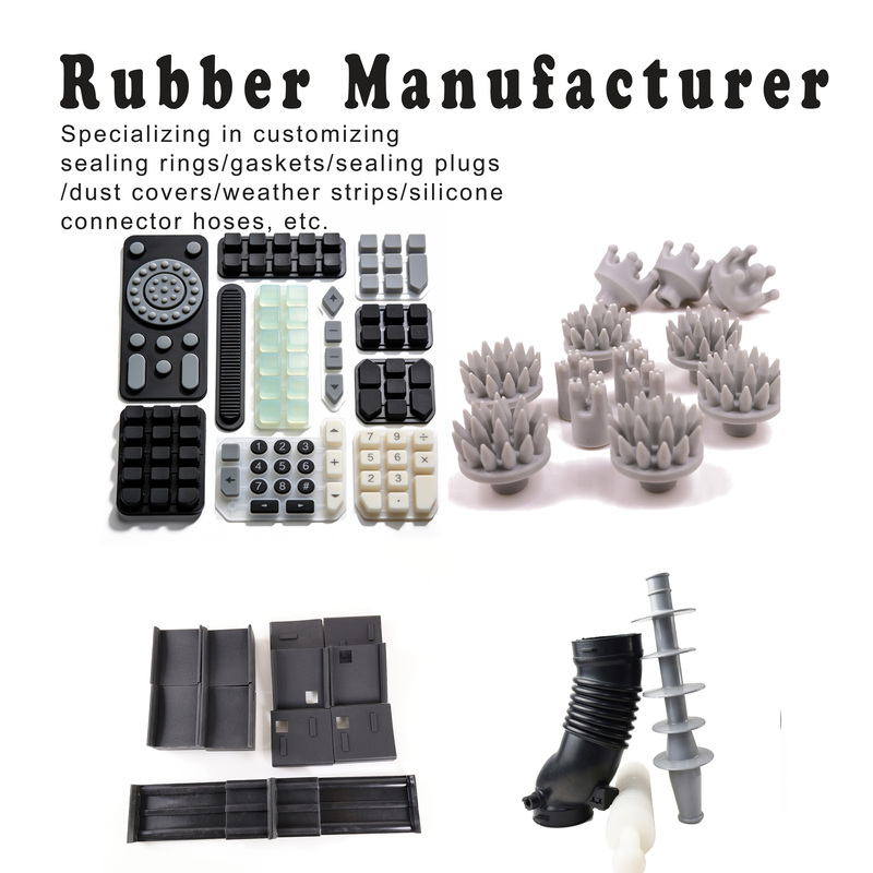 Custom Flat Heavy Duty Silicone Washers