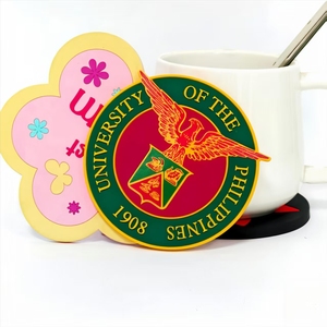 Sous-verre en <span class=keywords><strong>PVC</strong></span> souple de style japonais, design moderne et simple, avec <span class=keywords><strong>isolation</strong></span> thermique pour tasses et mugs - Product Image 5