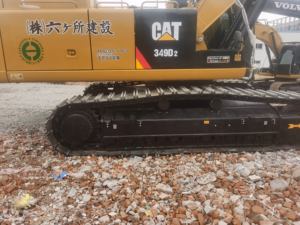 Excavadora de cadenas usada CAT349D2 Caterpillar, maquinaria pesada, bomba Caterpillar - Product Image 4