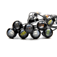 23mm 5630 3SMD Ultra brillante coche DRL Led luces de circulación diurna Eagle Eye Auto LED respaldo marcha atrás estacionamiento señal lámparas DRL