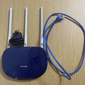 Routeur/Extenseur/AP 3-en-1 Xinsuhang <span class=keywords><strong>TP</strong></span>-<span class=keywords><strong>Link</strong></span> WR886N 450 Mbps 3 Antennes 3x MIMO Haute Vitesse 1 Port WAN 4 Ports LAN RJ45 Faible Consommation Anglais - Product Image 4