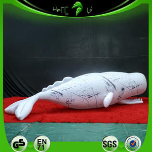 Baleia Inflável Personalizada para Desfile, Baleia Spermática Inflável com Suporte - Product Image 5