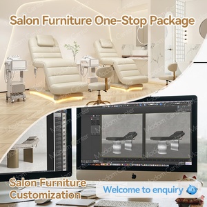 Madamcenter kosmetik <span class=keywords><strong>Salon</strong></span> kecantikan Furniture estheticechy tempat tidur tata rias wajah kosmetik kursi Maca Camilla Esttica - Product Image 6