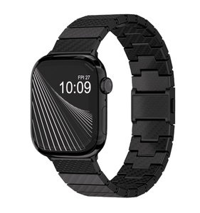 สายรัดแม่เหล็กสุดหรูสายรัดคาร์บอนไฟเบอร์49มม. คุณภาพสูงสำหรับ <span class=keywords><strong>Apple</strong></span> <span class=keywords><strong>Watch</strong></span> <span class=keywords><strong>Garmin</strong></span> Samsung Huawei - Product Image 1