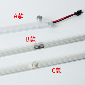 Led Magnetic Strip Light 220V Driverless For Shelf <b>Display</b> <b>Case</b> Liquor Cabinet Surface Mount 50000H Lifespan - Product Image 1