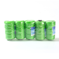 Fil en plastique PE haute ténacité torsadé/multifilament/pour presse à balles/pour emballage/pour la pêche/filet de pêche (210D/380D) longueur 1000M