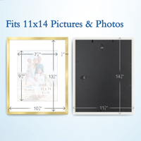 2024 vente chaude or cadre Photo personnalisé 4x6 5x7 11x14 8X10 taille maison mur incassable en plastique noir cadre Photo