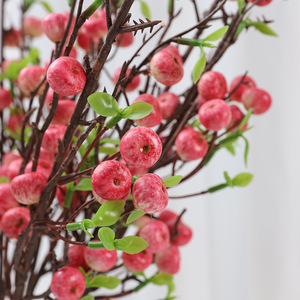 Ramas de frutas artificiales altamente realistas para decoración de fiesta en casa, modelo de jarrón realista de bayas de <span class=keywords><strong>Granada</strong></span> para Celebración de Graduación - Product Image 2