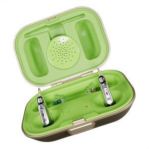 Apparecchio Acustico Ibrido Techmi e Tappi Elettronici 2-in-1, Dispositivo TWS FDA con App per Ipoacusia e Protezione Tattica - Product Image 1