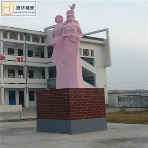 Jahua Sculpture <b>Stone</b> Farming Figure Outdoor Plaza <b>Landscape</b> Custom Made Durable Traditional Design - Product Image 5