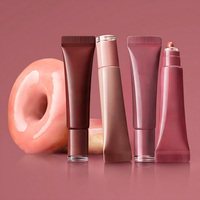 Huile à lèvres hydratante saveur fruitée, gloss liquide de haute qualité, baume à lèvres végétalien, maquillage pour les lèvres