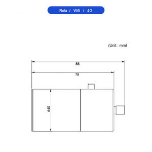 <span class=keywords><strong>Sensor</strong></span> de Vibração de Três Eixos Transmissor de Temperatura de Eixo Único Rs485/lora Monitoramento de Frequência de Motor de Alta Precisão - Product Image 3