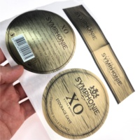Etiquetas Adhesivas de Papel Impermeables Personalizadas y Biodegradables para Botellas de Whisky/Brandy/Vodka/Cerveza/Vino - Marca SFX