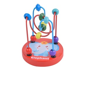 Phim Hoạt Hình Bằng Gỗ Đính Cườm Đồ Chơi Cho Trẻ Em Trẻ Sơ Sinh Màu Sắc Nhận Thức Trí Thông Minh Và Giáo Dục Sớm - Product Image 1