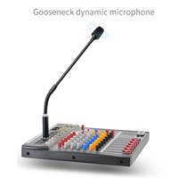 Microphone dynamique à col de cygne mobile pour DJ, prise de mixeur à trois broches, Plug and Play avec microphone dynamique XLR pour spectacle sur scène