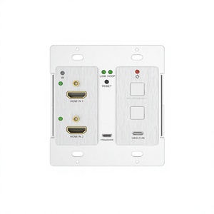 <span class=keywords><strong>Placa</strong></span> <span class=keywords><strong>de</strong></span> <span class=keywords><strong>Pared</strong></span> <span class=keywords><strong>HDMI</strong></span> POC <span class=keywords><strong>de</strong></span> 18G, Extensor <span class=keywords><strong>de</strong></span> <span class=keywords><strong>Placa</strong></span> <span class=keywords><strong>de</strong></span> <span class=keywords><strong>Pared</strong></span> HDBaseT <span class=keywords><strong>de</strong></span> 70m, Transmisor <span class=keywords><strong>HDMI</strong></span>/<span class=keywords><strong>VGA</strong></span>, Extensor <span class=keywords><strong>de</strong></span> <span class=keywords><strong>Placa</strong></span> <span class=keywords><strong>de</strong></span> <span class=keywords><strong>Pared</strong></span> a través <span class=keywords><strong>de</strong></span> CAT6 - Product Image 1