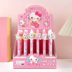 ปากกาเรซิ่นรูปแมวน่ารักแบบใหม่ เช็ดแล้วกดได้ สวยงาม ใช้ได้กับปากกาหมึกเจล ของขวัญลายการ์ตูน หมึกสีน้ำเงิน ลบได้ - Product Image 4