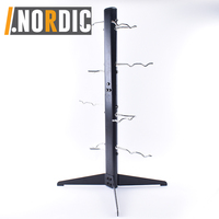 Support de rangement de gymnastique, organisateur d'équipement d'entraînement à domicile, accessoires de gymnastique et d'exercice à domicile, avec fixation de Machine à câble