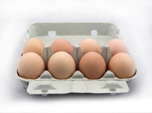 8 Lỗ Trứng Carton Phân Hủy Sinh Học Bao Bì Các Tông Giấy Bột Giấy Trứng Hộp - Product Image 6