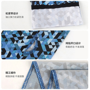 Cycling Arm Sleeves Camouflage Pattern Anti-Uv Breathable Quick Dry Unisex Outdoor Sports Running Fishing Ice Sleeves - Product Image 1
