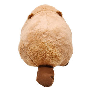 K7032 Juguete de Peluche Realista de <span class=keywords><strong>Nutria</strong></span> Marrón con Relleno de Algodón, Dientes Delanteros Grandes, Lavable a Máquina, Personalizable - Product Image 4