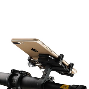 Support de téléphone en alliage d'aluminium Jiuyue pour guidon de vélo et moto, accessoire de navigation pour le cyclisme - Product Image 1
