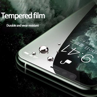 Protection d'écran pour iPhone 15 14 13 12 11 Pro Max, verre trempé haute qualité aluminium antistatique 9H