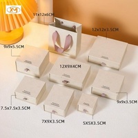 Boîte de papier d'expédition de savon logo personnalisé emballage attrayant pour champignon rose fleur boîte de bijoutier papa maman boîtes de papier cadeau