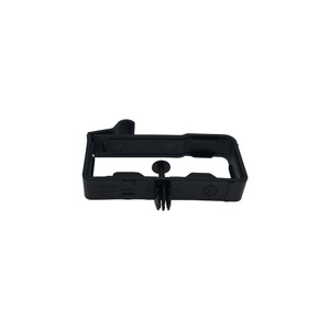 Volvo Warning Sign Fixing Clip 9.9x5.8x2cm Black <b>Plastic</b> Trunk Triangle <b>Bracket</b> For Replace Repair - Product Image 2