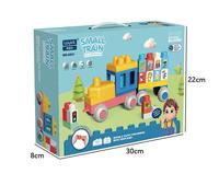 30 pièces Ensembles de blocs de construction éducatifs STEAM, grands, souples, écologiques, en plastique TPE stérilisable, pour le bricolage, modèles de train, animaux et nature, EN71