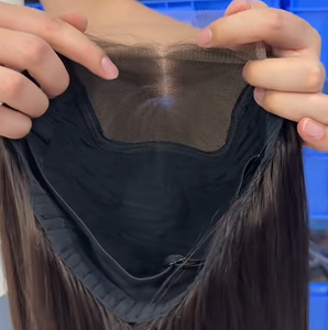 Promoción Letsfly: Peluca Bob de 20 Pulgadas con Cierre de Encaje Transparente 5x5, 100% Cabello Humano Vietnamita Liso, Precio de Mayoreo: $104 SDD - Product Image 3