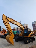 Excavatrice sur chenilles hydraulique d'occasion d'origine japonaise 20T Caterpillar Cat320CL avec pièces