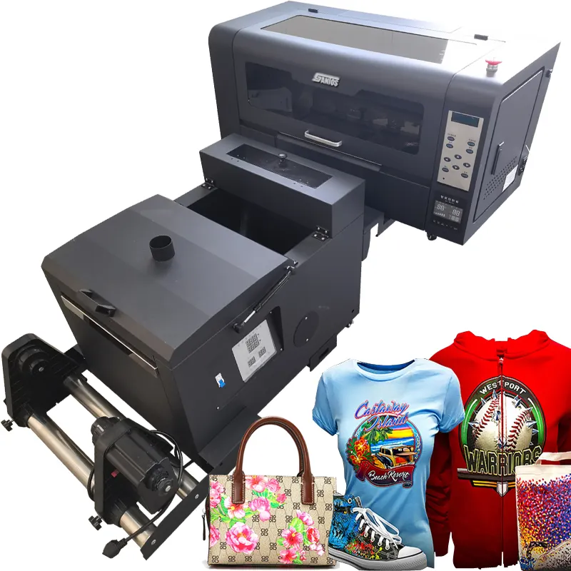 New Trend Dtf Printer A3 60Cm Xp600 I3200 Dtf Ink All Fabric Transfer Dtf Printer Printing Machine
